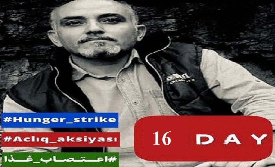 Milli fəal Saleh Molla Abbasi 16 gündür aclıq aksiyası keçirir
