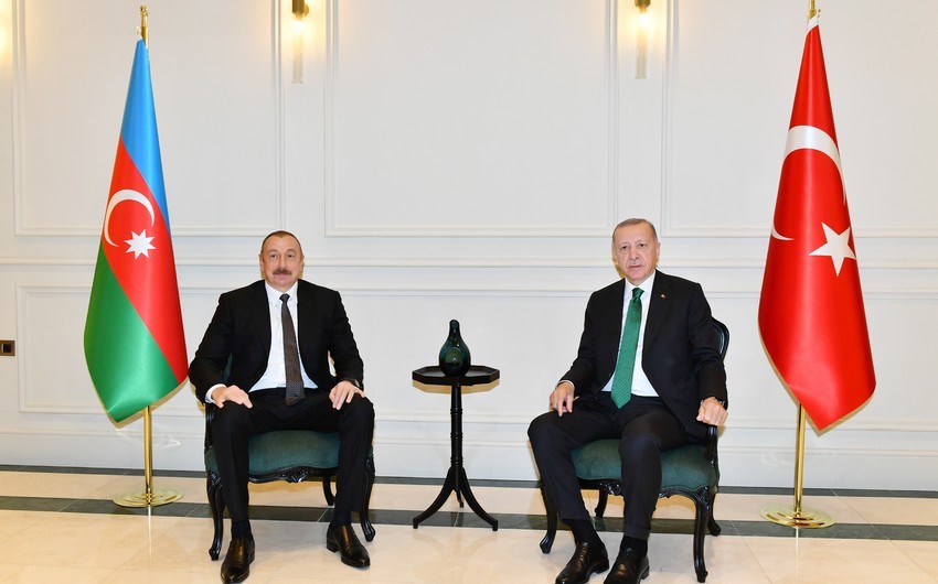 Rizedə Azərbaycan və Türkiyə prezidentlərinin görüşü olub