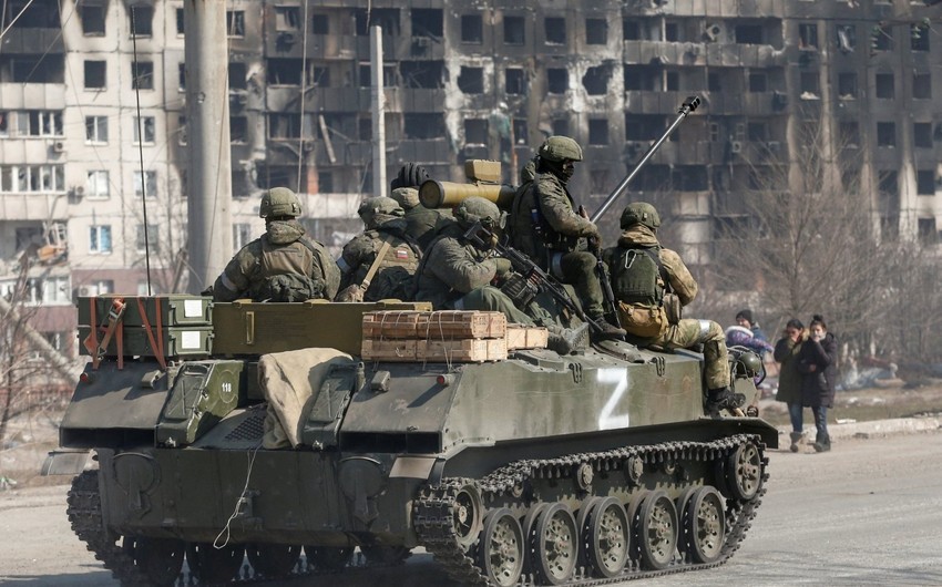 Ukrayna Baş Qərargahı: “Ruslar işğal olunmuş ərazilərə öz ölkələrindən məmurlar gətirirlər"