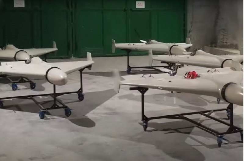 Ukrayna ordusu İran dronlarını məhv etdi