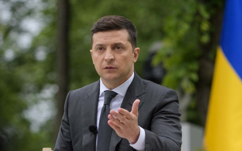 Ukrayna prezidenti xalqa müraciət etdi
