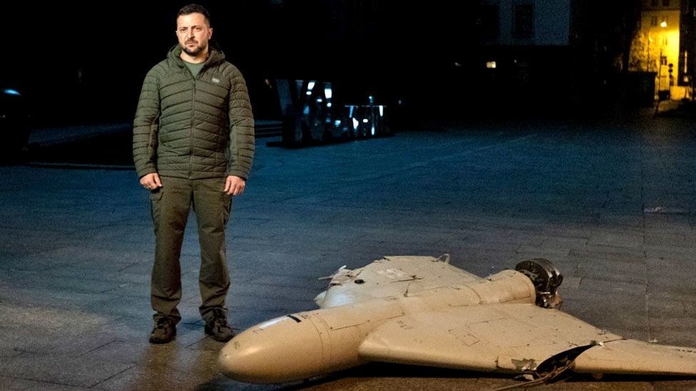 Ukrayna İran dronlarını məhv etdi