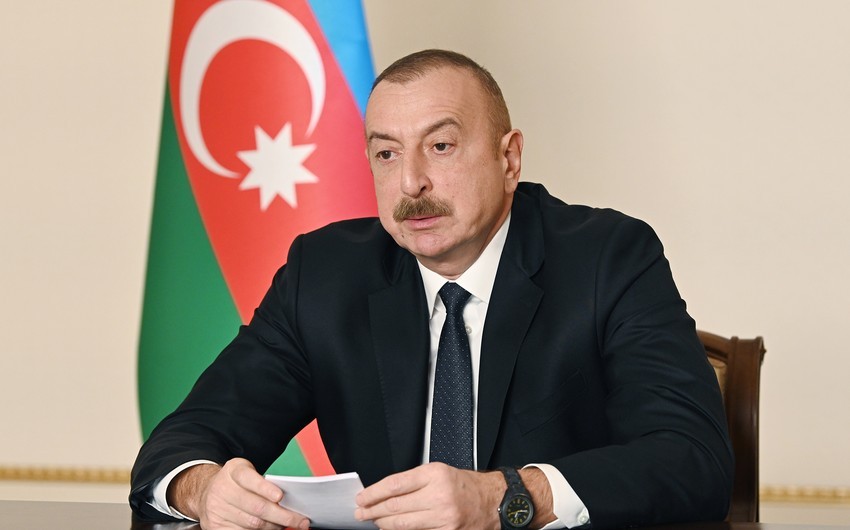 İlham Əliyev Rəcəb Tayyib Ərdoğana başsağlığı verib