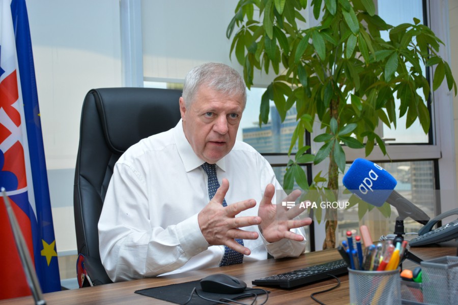 "Slovakiya Azərbaycanın ərazi bütövlüyünü dəstəkləyir"-Səfir