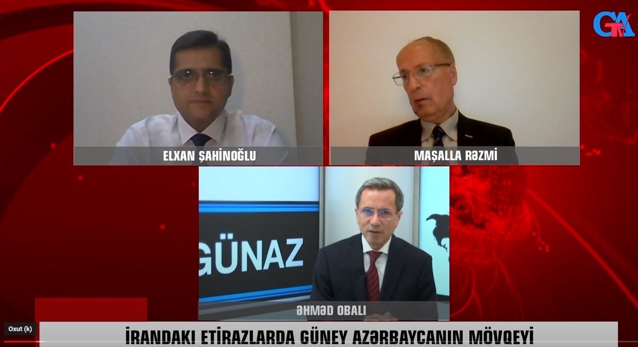 Günaz.TV-də müzakirə: “İrandakı etirazlarda Güney Azərbaycanın mövqeyi”-VİDEO
