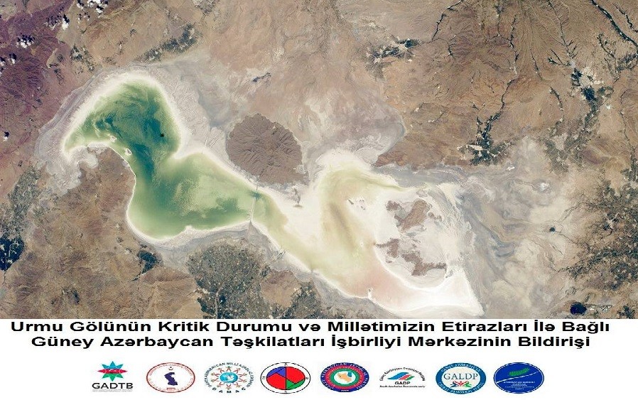 "Fars faşizminin planı budur ki, Urmu gölü qurusun"- Güney Azərbaycan təşkilatları bəyanat yaydı