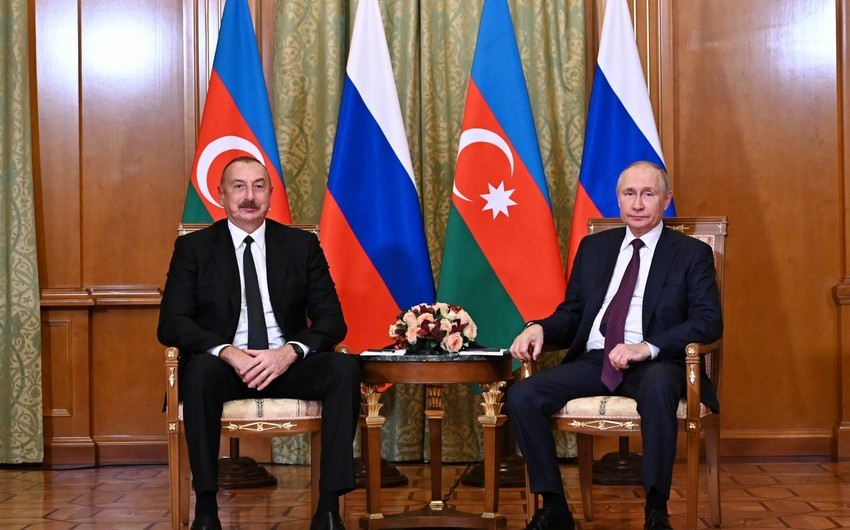 Soçidə Azərbaycan və Rusiya prezidentlərinin ikitərəfli görüşü keçirilib