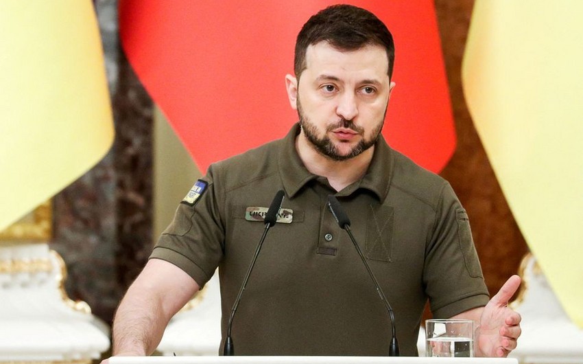 Volodimir Zelenski: "Ukrayna tezliklə qələbə çalacaq"