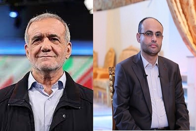 The leader of the Houthis called the Iranian president