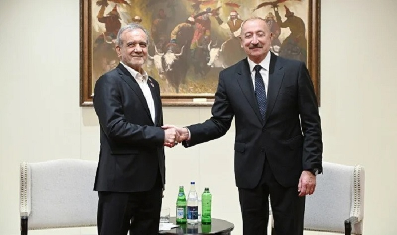 Azərbaycanlı Prezidentlərin öz dillərində danışması İranda qəzəblə qarşılanıb