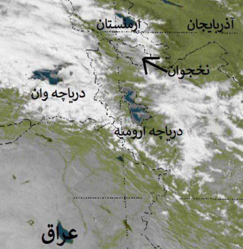 Urmu Gölü üzrəində isti atmosfera törənib