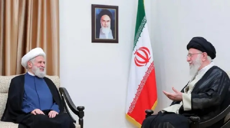 Khamenei appoints Hezbollah’s Naim Qassem as his representative in Lebanon