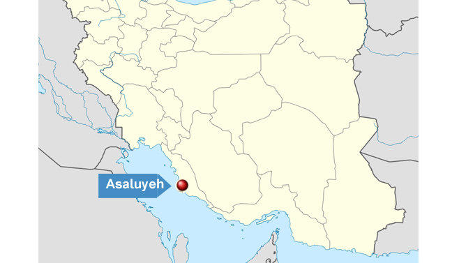عسلویه نیز بمباران شد