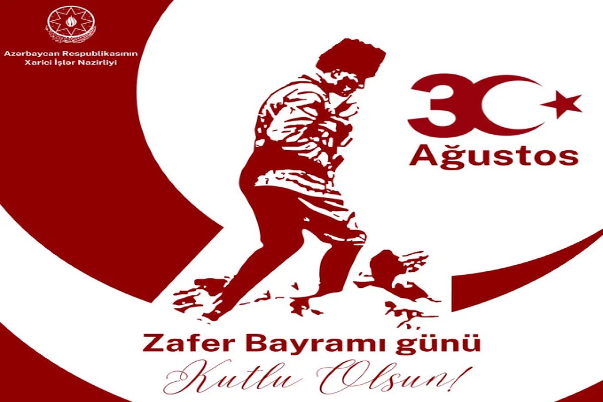 XİN Türkiyəni Zəfər Günü münasibətilə təbrik edib