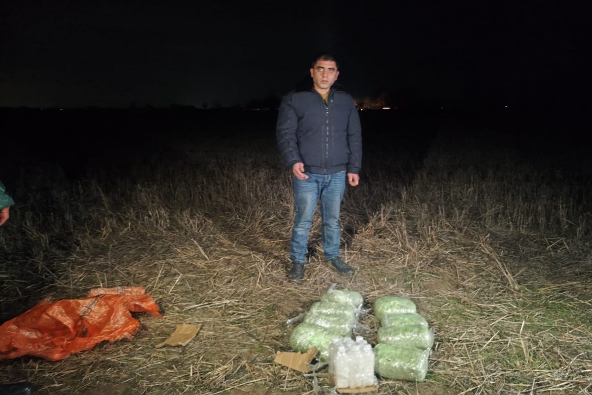İrandan Azərbaycana külli miqdarda narkotik keçirməyə cəhd edənlər saxlanılıb