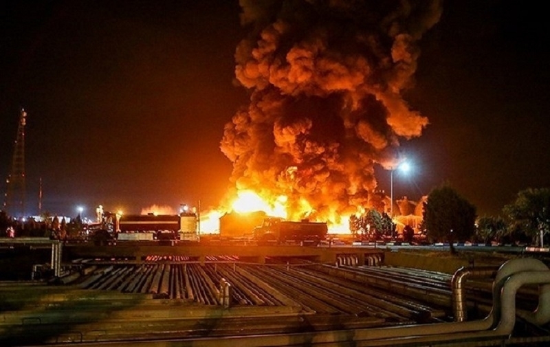 Deadly fire erupted at Iranian oil refinery