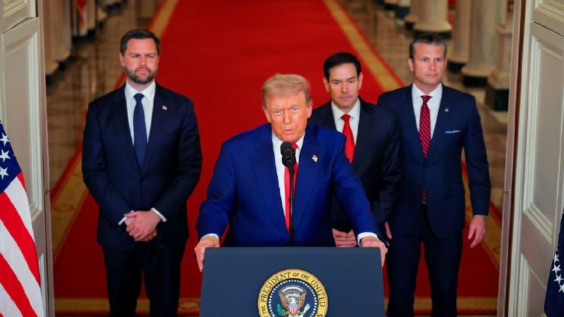 Trump: “Israel is much safer now.”