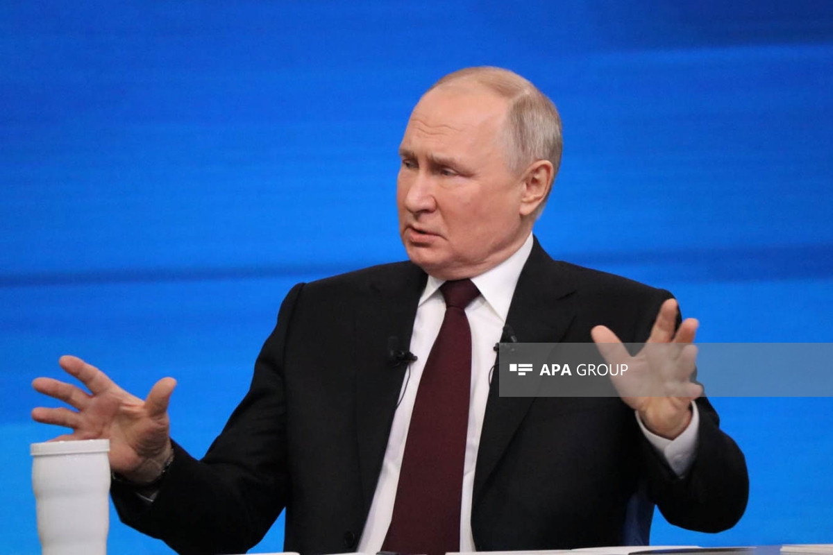 KİV: Putin hazırkı cəbhə xəttində müharibəni dayandırmağı təklif edib