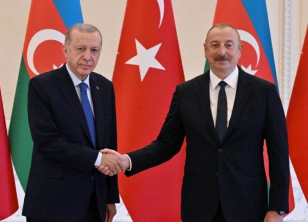 گفتگوی پرزیدنت علی اف با اردوغان