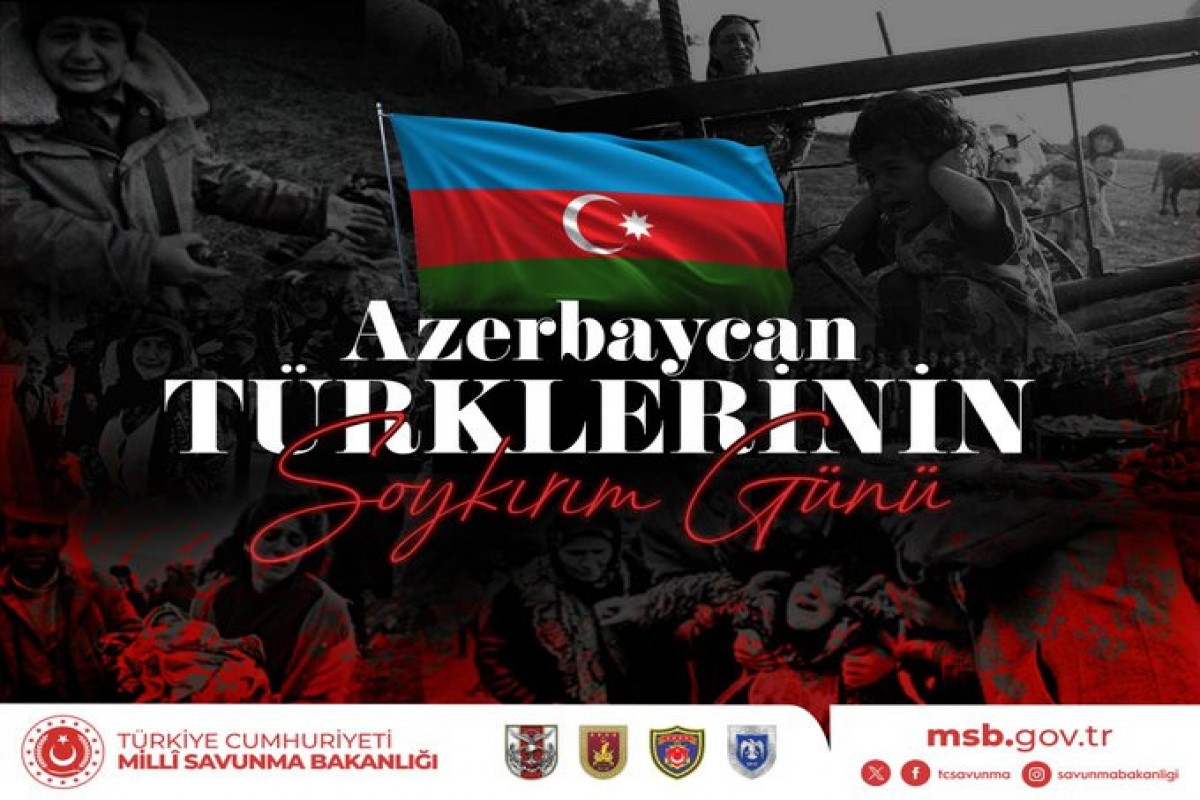 Türkiyə MMN 31 Mart – Azərbaycan xalqının Soyqırımı Günü ilə bağlı paylaşım edib