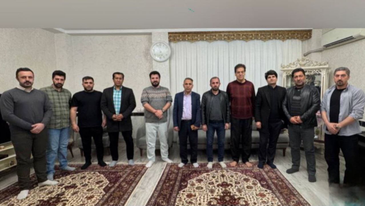 دیدار فعالان حرکت ملی آذربایجان با جلال کودریلو در قوشاچای (میاندوآب)