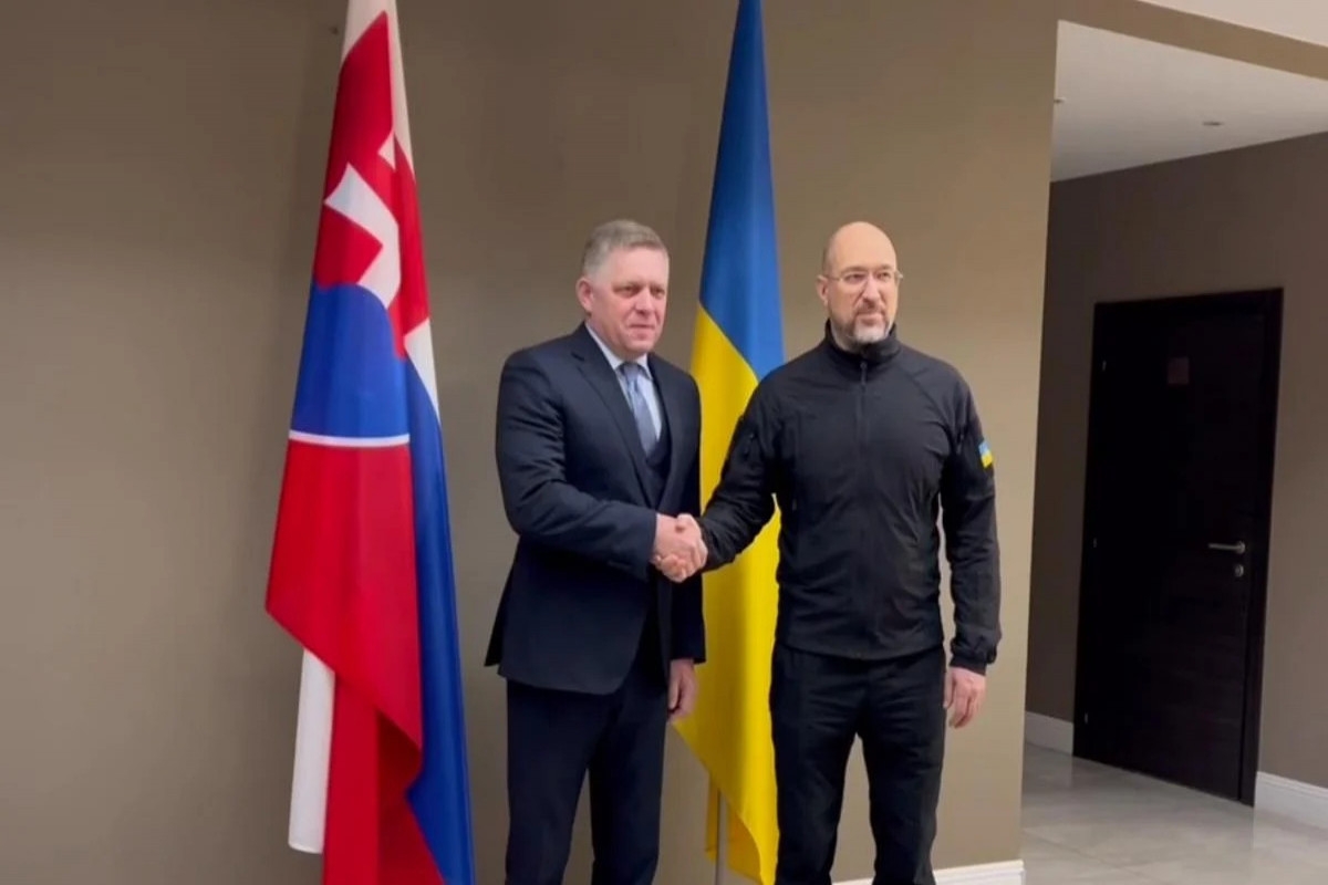 Slovakiyanın Baş naziri Ukraynadadır