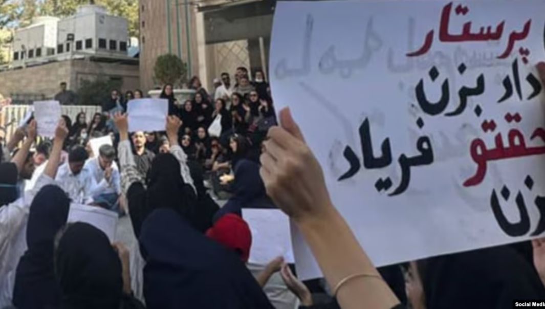 ادامه اعتصابات و اعتراضات پرستاران در ایران