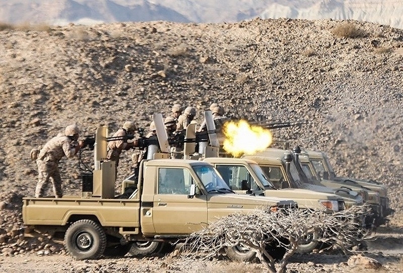Three Iranian border guards were killed
