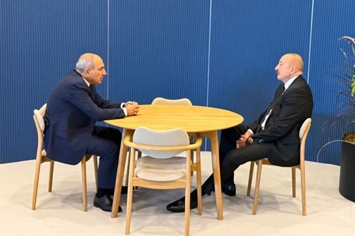 Kopenhagendə Prezident İlham Əliyevin Nikol Paşinyanla görüşü baş tutub