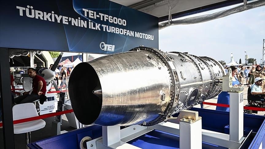 رونمایی از موتور بومی توربوفن ترکیه در جشنواره تکنوفست
