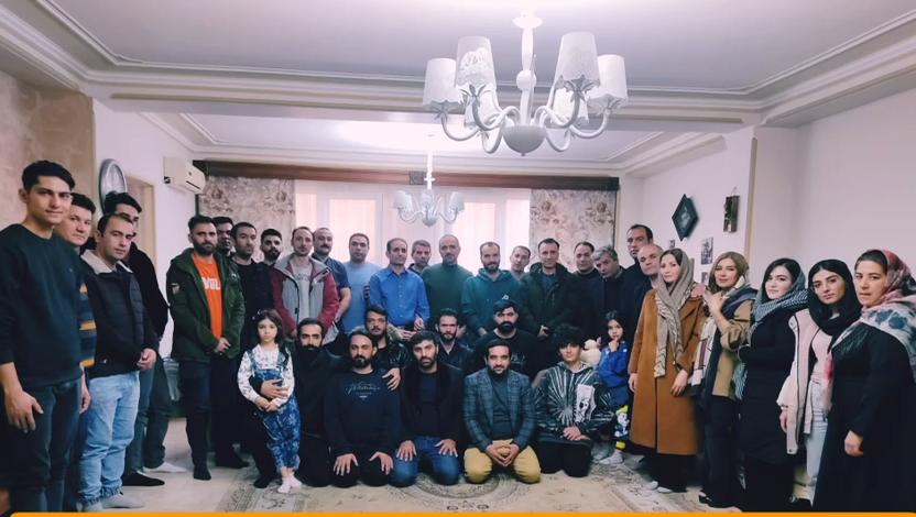 دیدار فعالین اردبیلی حرکت ملی آذربایجان با علی بابایی و داود شیری در تبریز