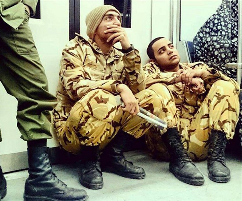 The number of military personnel deserting in Iran has increased