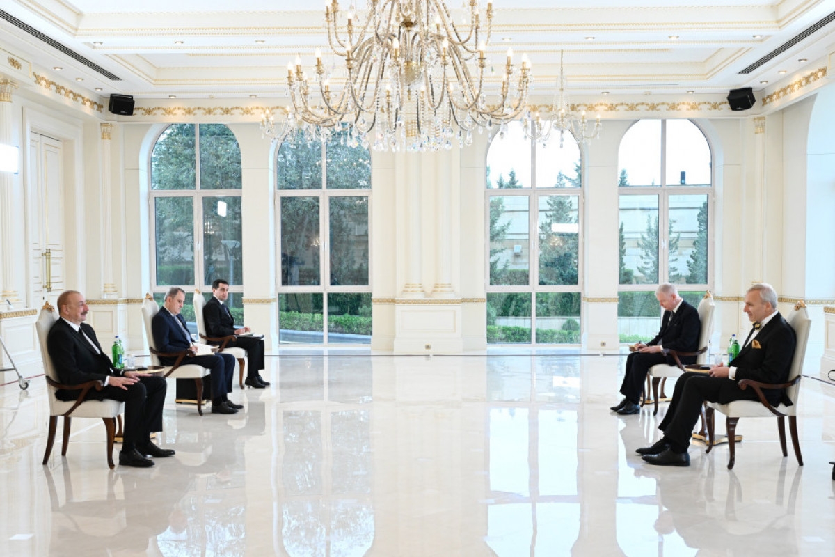 Prezident İlham Əliyev bir sıra dövlətlərin səfirlərinin etimadnaməsini qəbul edib