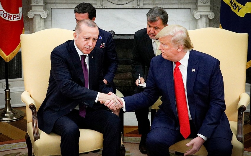 Tramp Ərdoğanla söhbətini məhsuldar adlandırıb və onun ABŞ-yə mümkün səfərini açıqlayıb