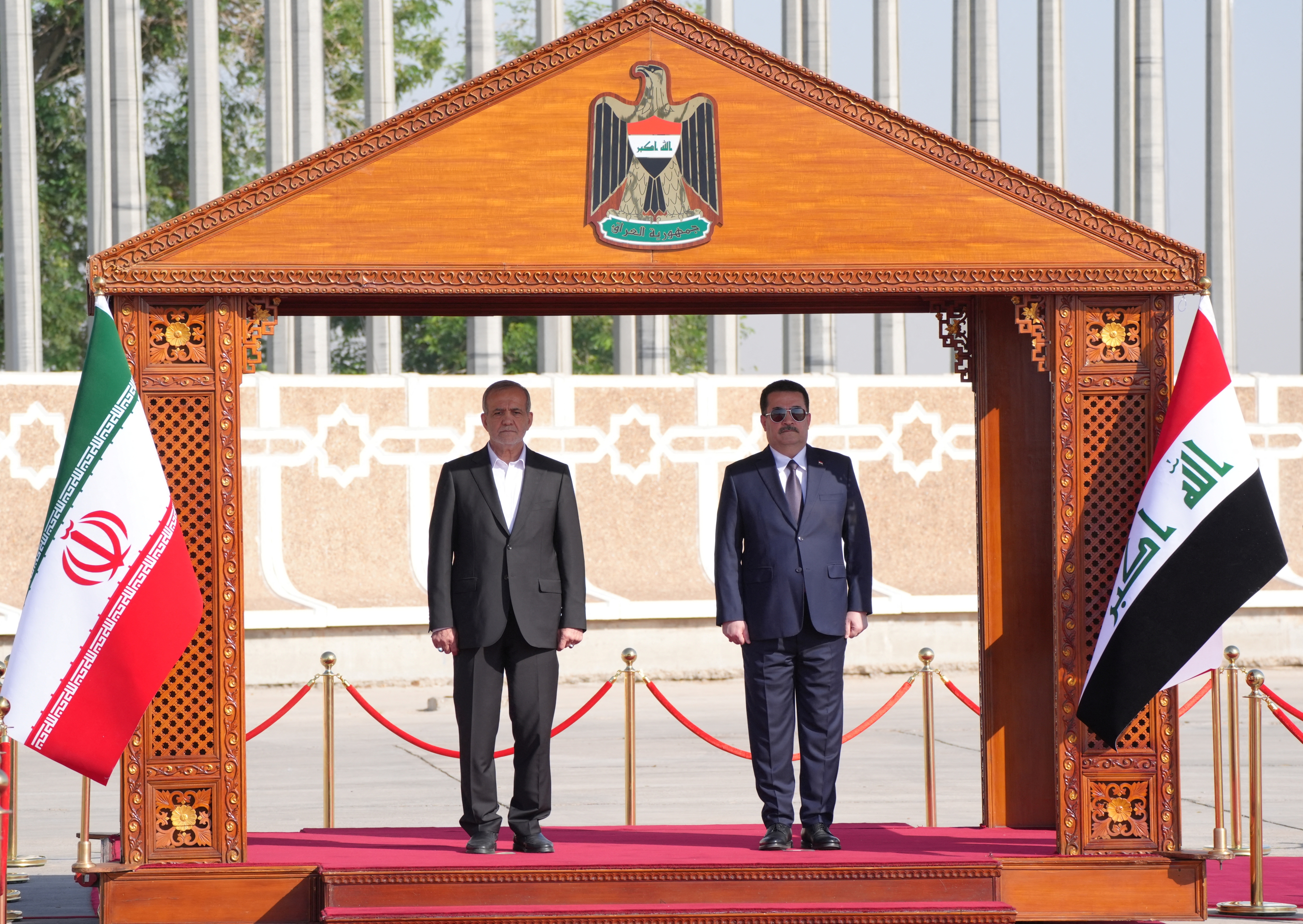 Iran's new president visits Iraq