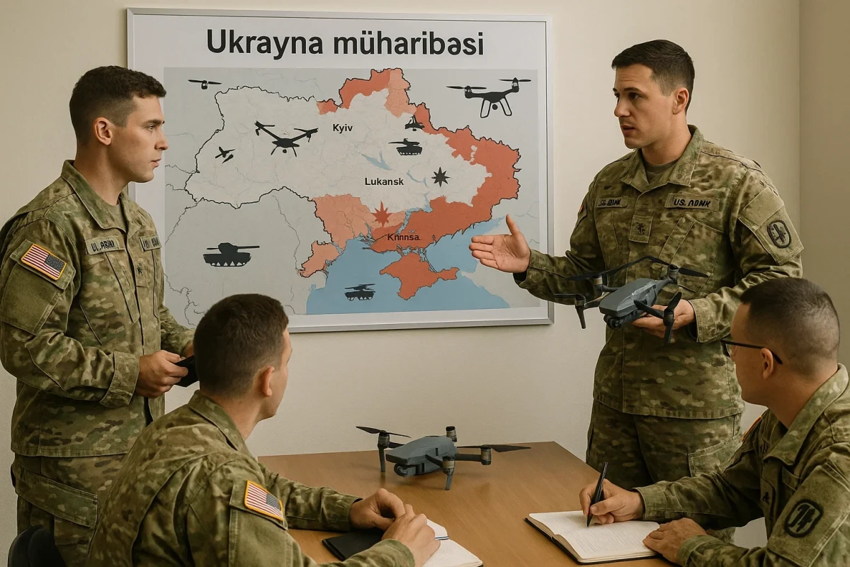 Amerika mütəxəssisləri Ukraynada PUA-ların tətbiqini öyrənirlər