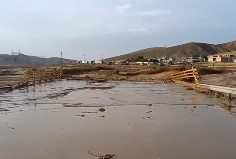 شهرستان گرمی(موغان) استان اردبیل در محاصره‌ی سیل  + فیلم