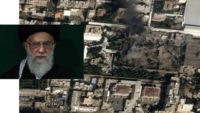 علی خامنه‌ای دفن می‌شود