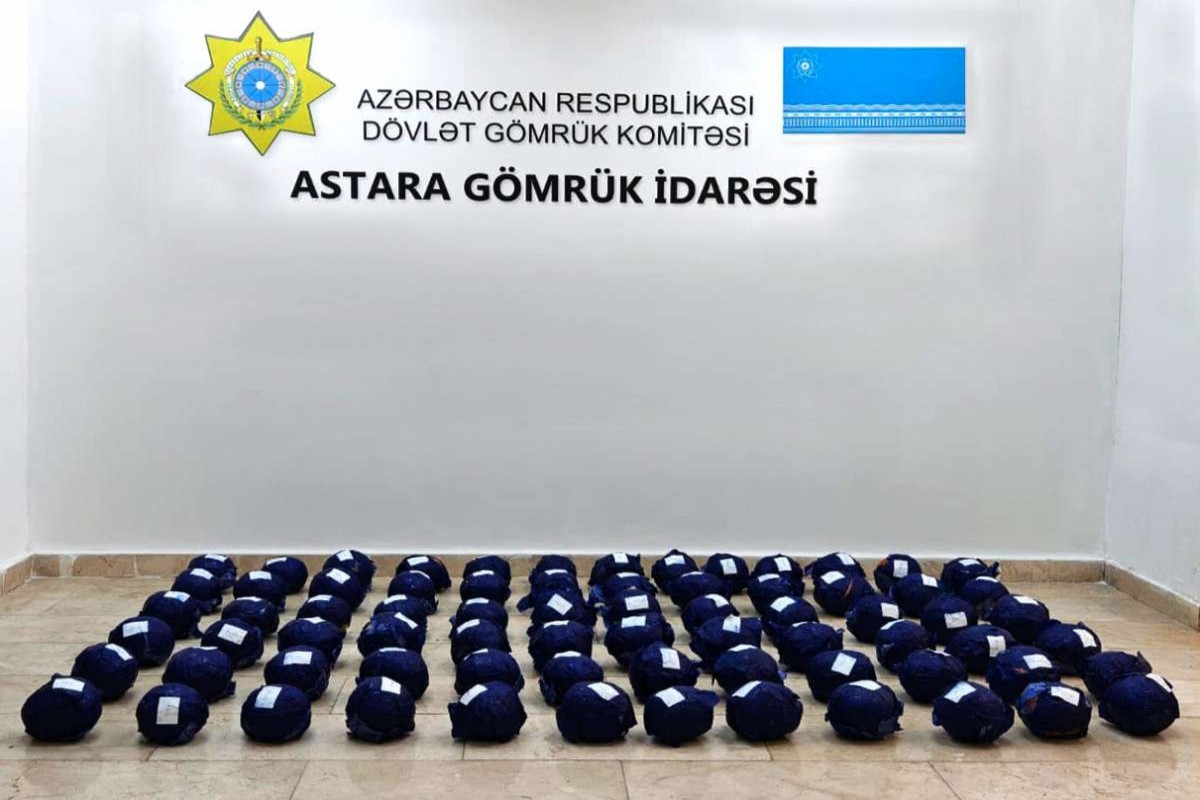 İrandan Rusiyaya kahı aparan yük maşınında 29 kq marixuana aşkarlanıb