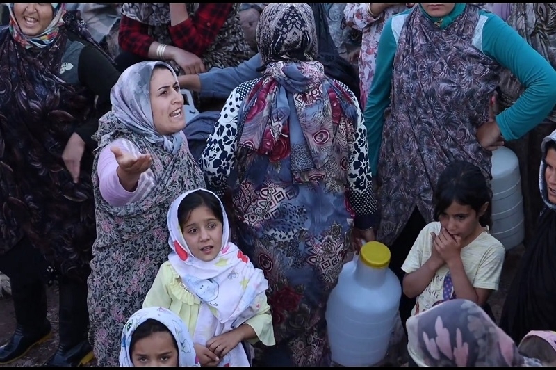 There is water shortage in dozens of villages in Iran