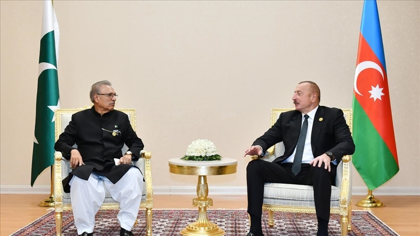 رئیس جمهور آذربایجان و نخست‌وزیر پاکستان دیدار کردند