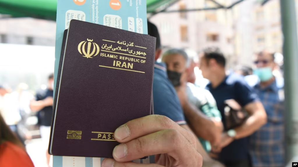 Iranian passport was ranked in 190th