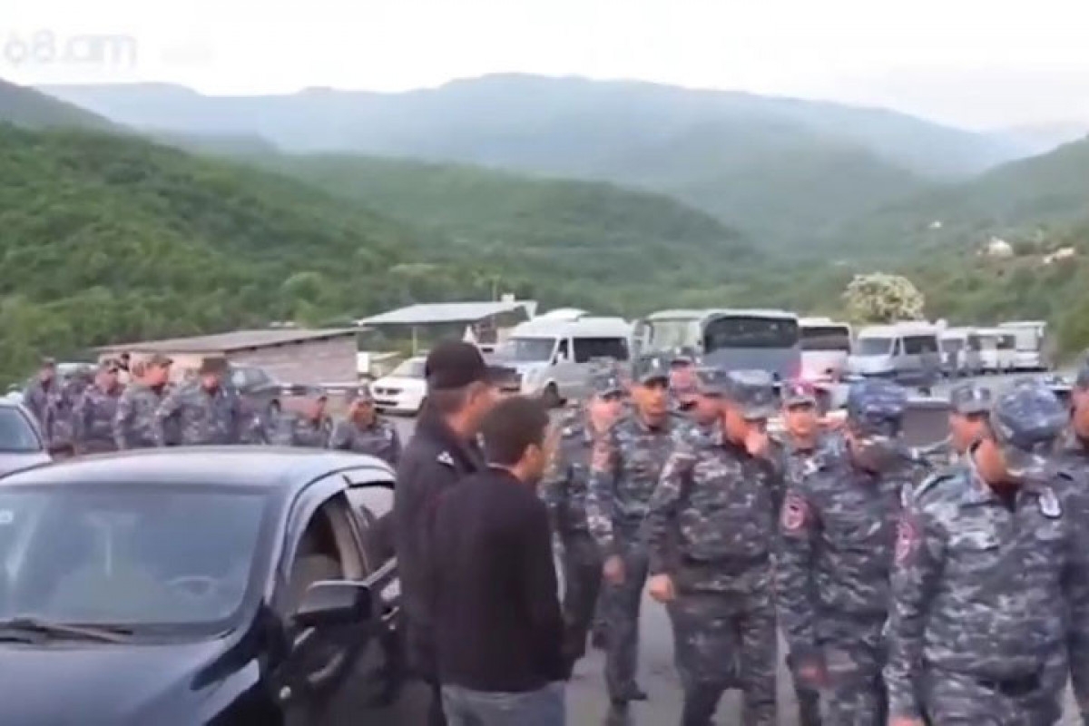 Ermənistan polisi Tavuşun Kirants kəndində gücləndirilmiş iş rejiminə keçib