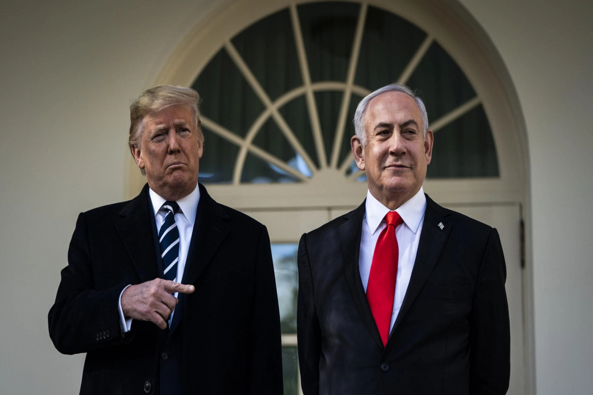 Tramp Netanyahu ilə İran məsələsini müzakirə edir