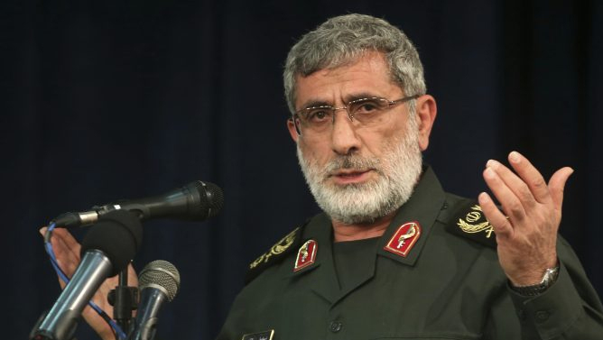 قاآنی بر تداوم حمایت از حزب‌الله تأکید کرد