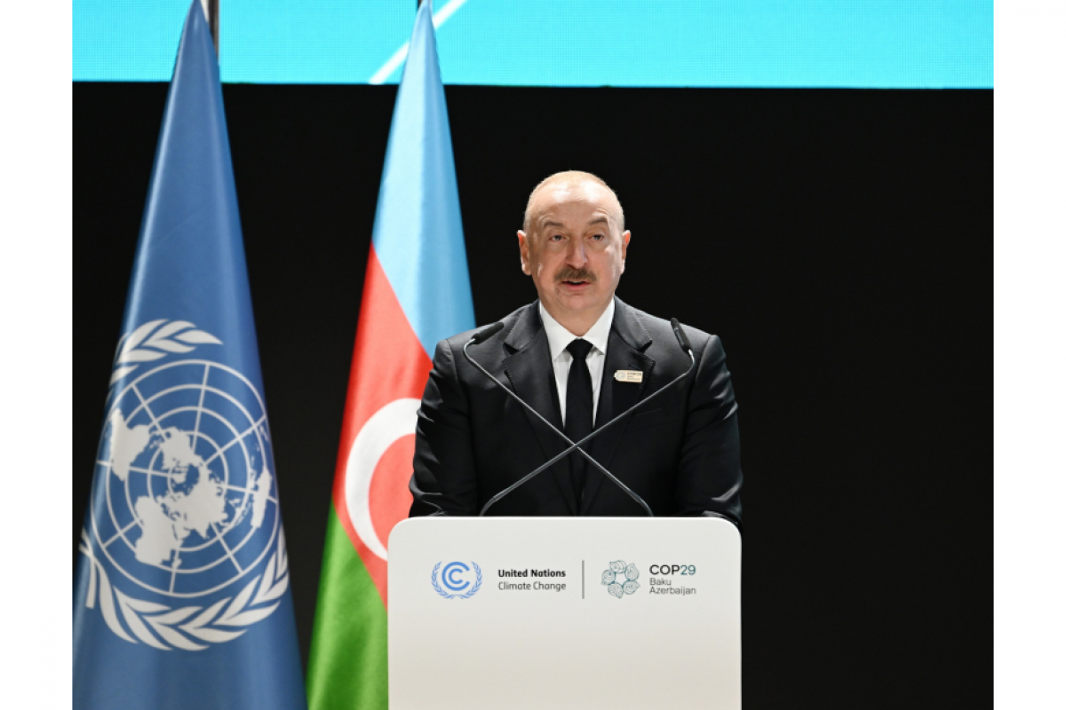 Prezident İlham Əliyev müstəmləkə keçmişi olan ölkələri kiçik ada dövlətlərinə yardım etməyə çağırıb