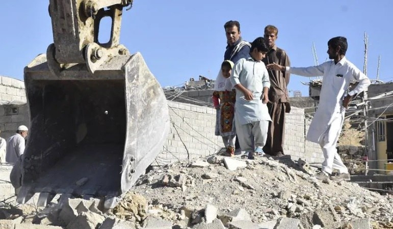 İran hökuməti bəluçların Zahidanda evlərini dağıdıb