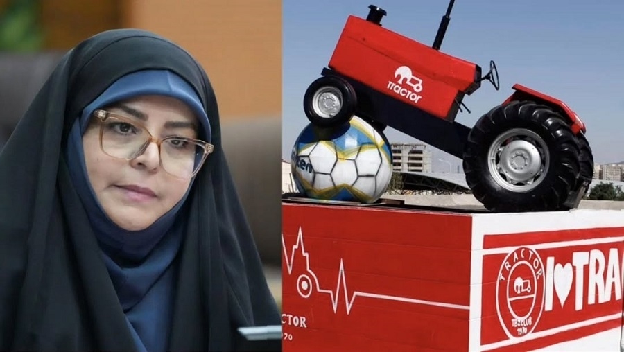 با پیشنهاد گلشن نوروزی المان تیم تراکتور آذربایجان در اورمیه هم نصب می‌شود
