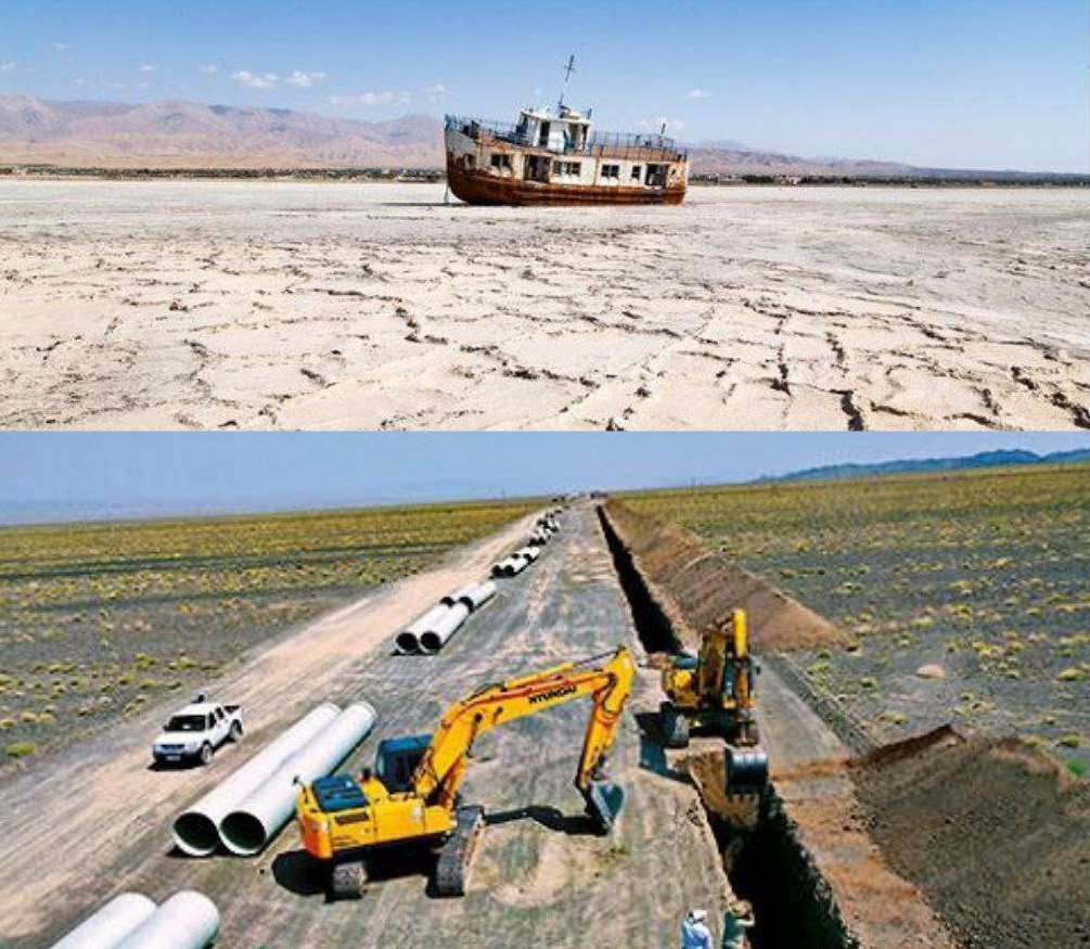Water will be transferred from the Gulf to Tehran