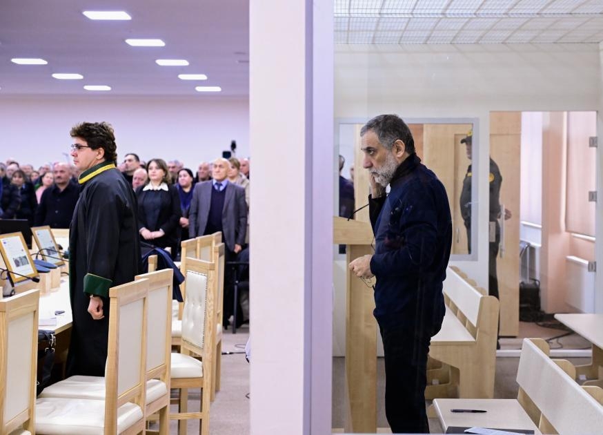 Vardanyanın gizli danışıqları məhkəmə zalında nümayiş etdirilib